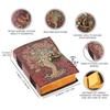 Buy 1 Get 1 FREE - Handcrafted Leather Journal with Mother of Earth Design - Vintage Spell Book, Sketchbook, or Diary