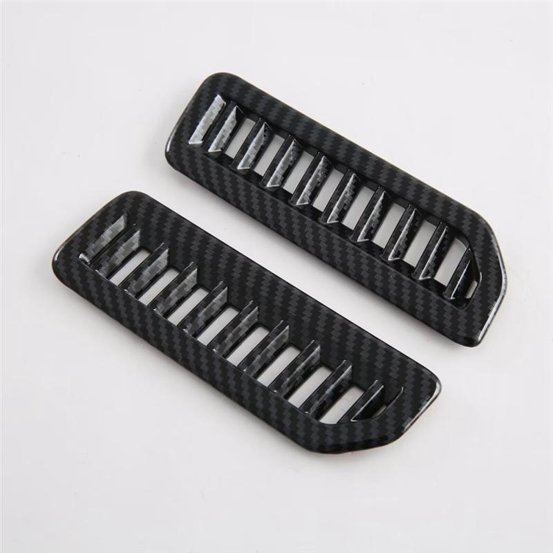 A51K-Car A-Pillar Air Vent Cover Side Outlet Vent Cover For Ford Bronco 2024 Interior Accessories Carbon Fiber