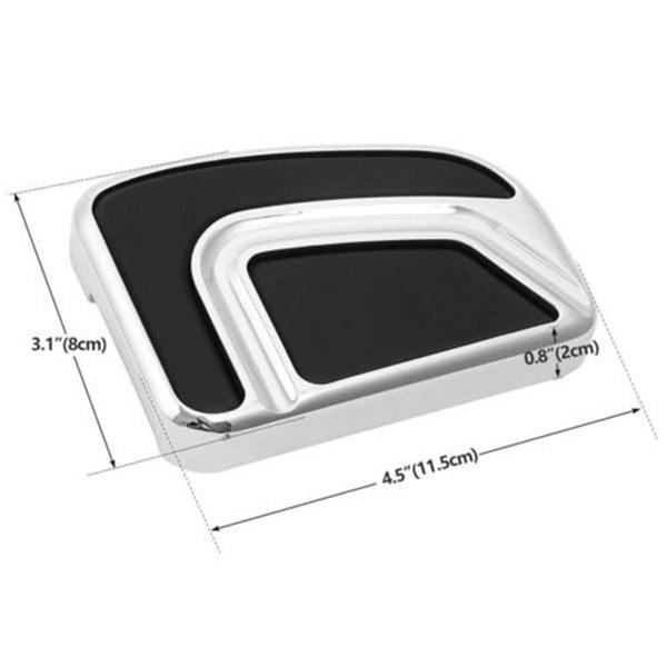 Compatible with 06-19 Harley Street Glide & Softail Slim S FLSS Footboard Pads with Accessories