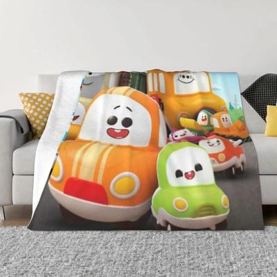 Cory Carson and Friends Poster Throw Blanket Warm Fluffy Shaggy Blankets#