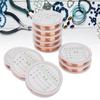10pcs 0.6mm Jewelry Copper Wire Rose Copper Beading Wire Beautiful Wrapping Wire Beading Supplies