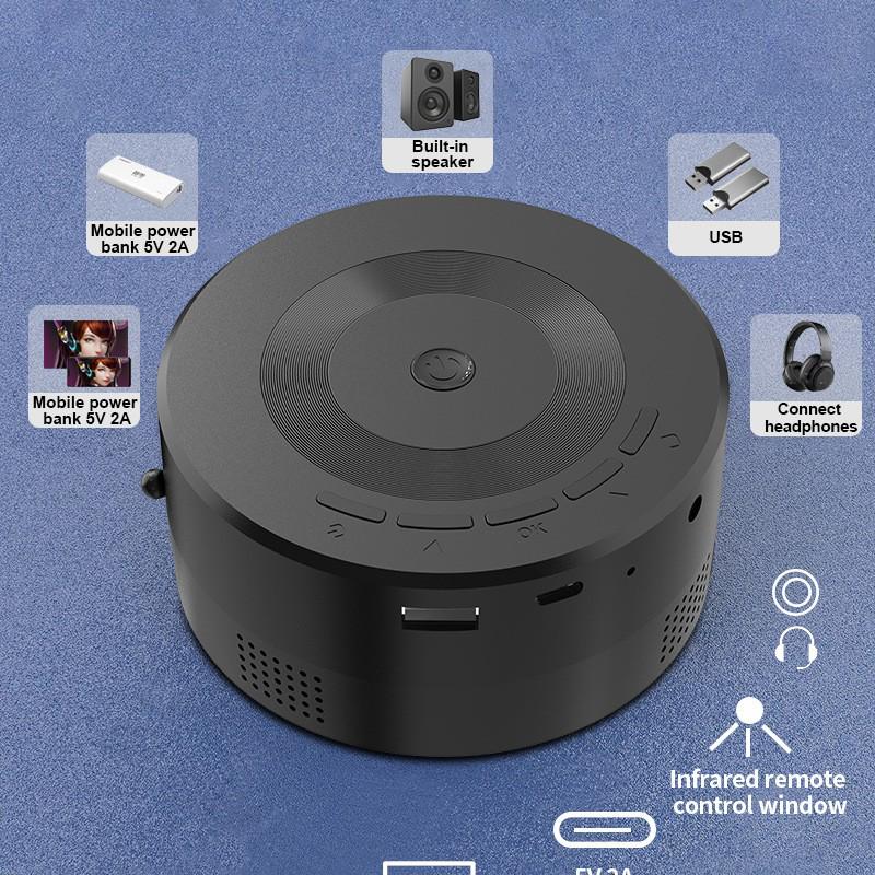 

Портативный мини-проектор для детской анимации с дублированием экрана мобильного телефона EU Plug