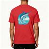 Men's Outdoor Fishing T Shirt Short Sleeve UPF 50 Plus Sun Protection Cooling Stretch Fabric Sports Top