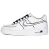 Air Force 1 White Air Force 1, Anime Minimalist Style Abrasion Resistant Low Top Skateboard Shoes Unisex CW2288-111(Team562-)