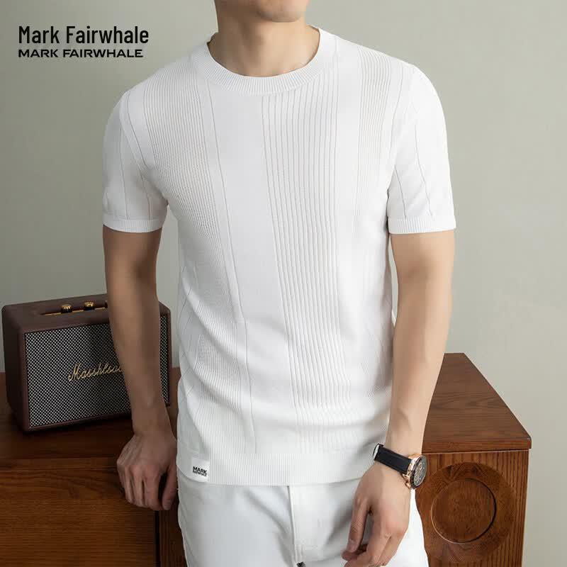 MARK FAIRWHALE Men s Casual Short Sleeve T-Shirt XL