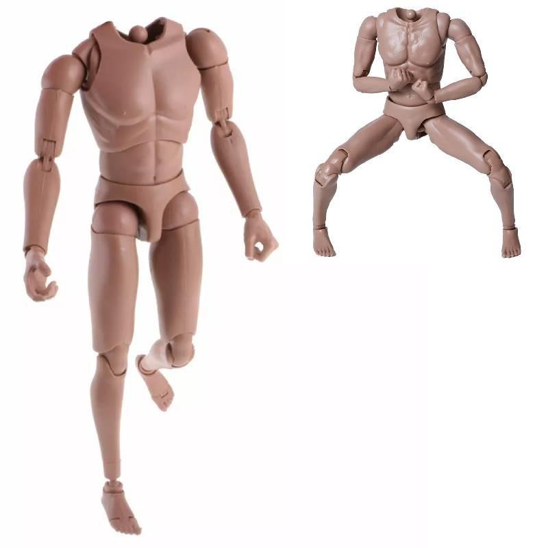 16 Scale Male Nude Body Muscular Mans Action Figure For Tc Dragon Soldier Toy