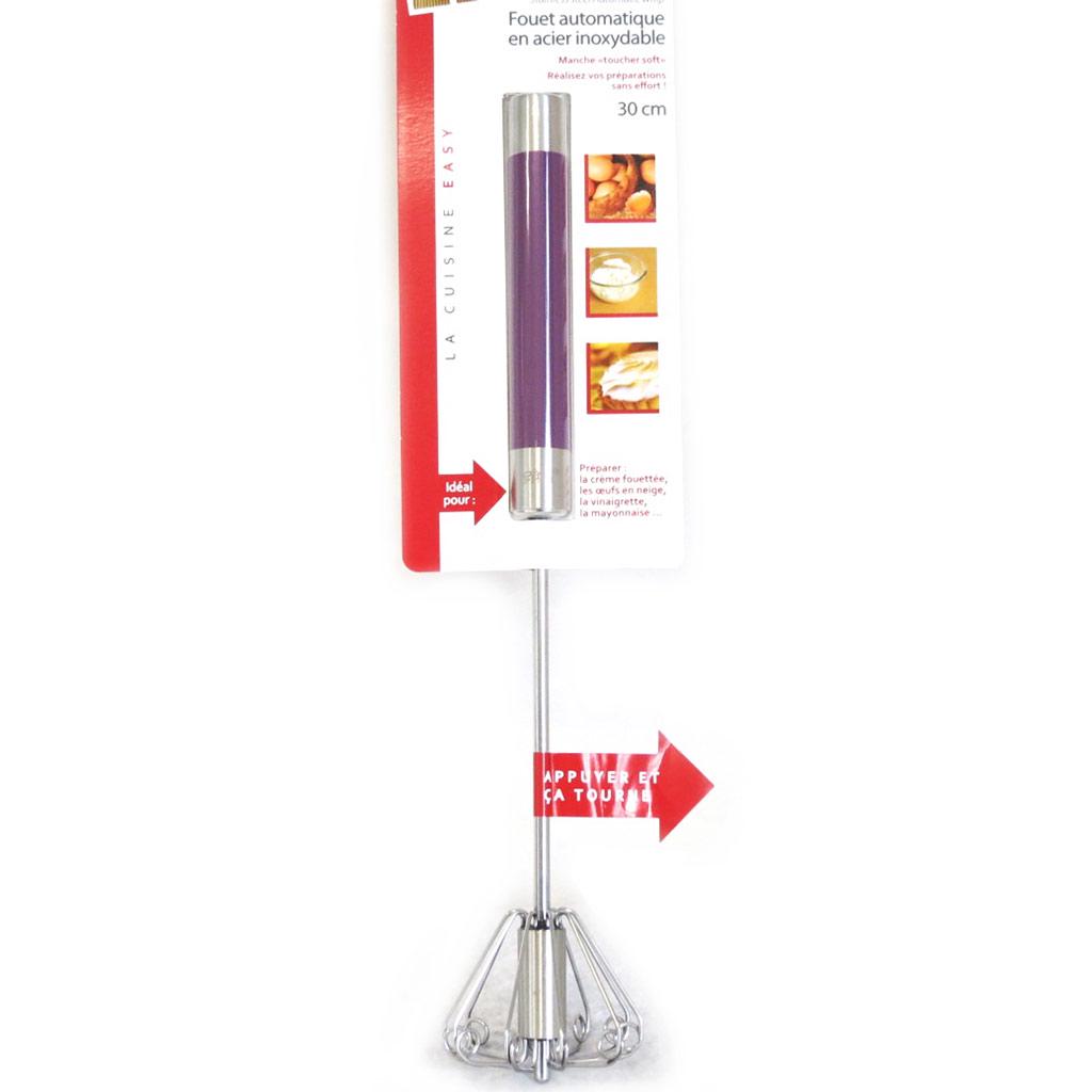 Les Trésors De Lily [M4670] - Automatic Whisk 'Astuces' Purple - 30 Cm