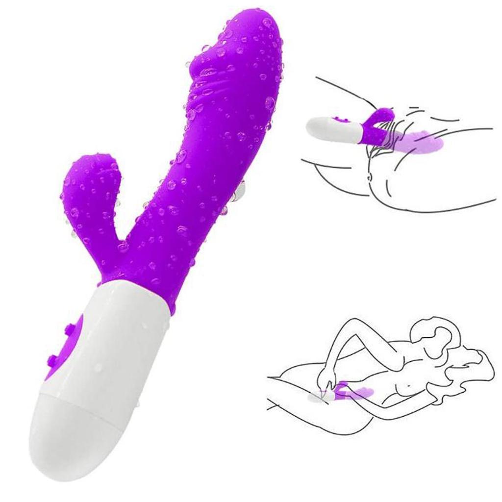 G Spot Vibrator for kvinner Kanin Vibrator Voksen Sexleketøy for kvinne Anal Vibrator Hunn