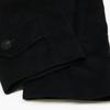 CHANEL [Domestic regular] 99A P14063W02560 Logo button wool x cashmere hoodie coat 38 blackUsed