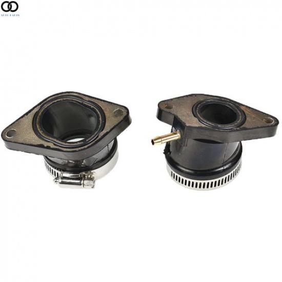 2pcs Carburetor Intake Manifold Boot L & R for 2001-2005 Yamaha Raptor 660 660R