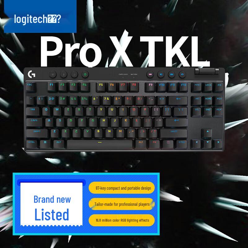 

Logitech G PRO X TKL Wireless Gaming Mechanical Keyboard