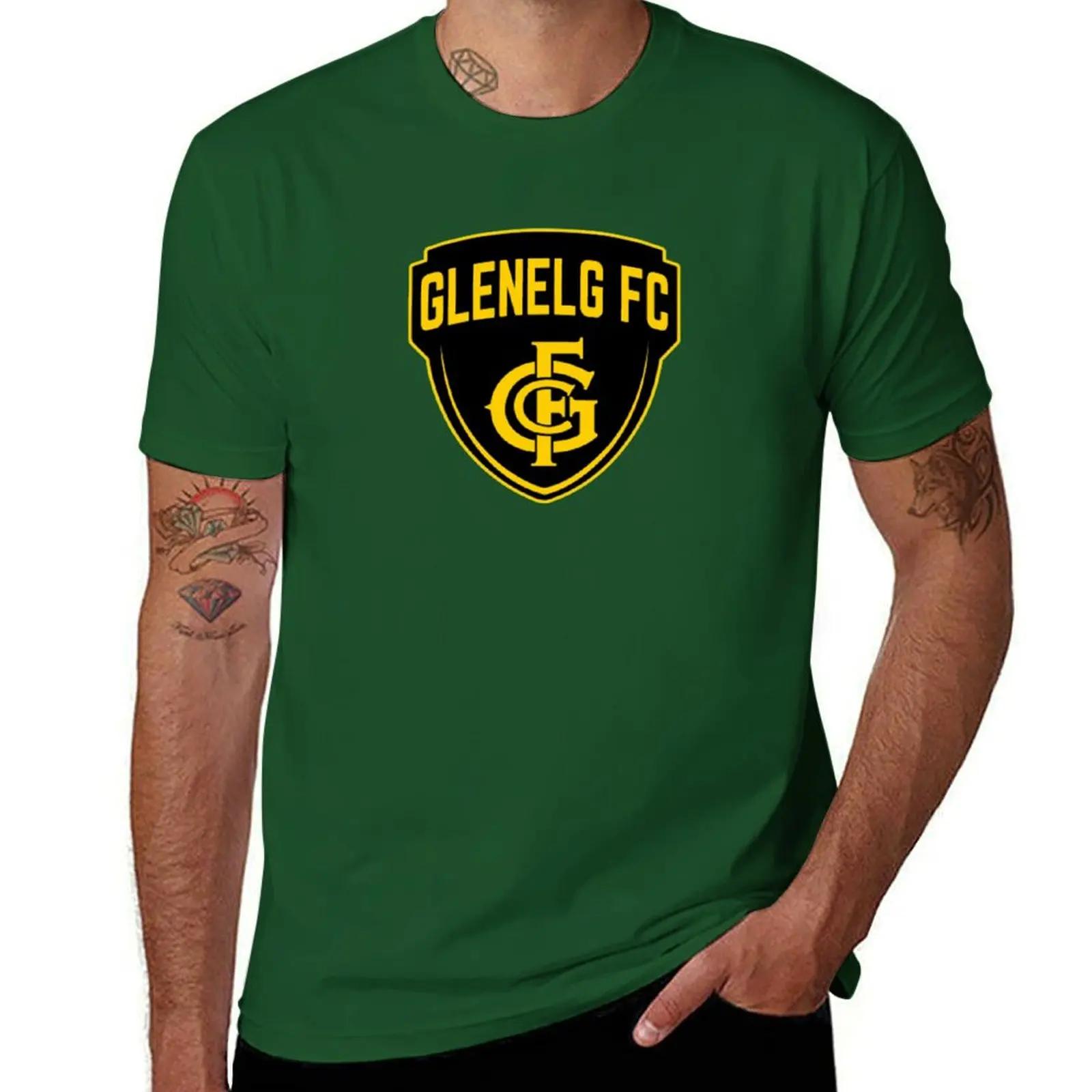 

Glenelg football club AFL Aussie football TShirt anime clothes anime figures mens clothes 4XL