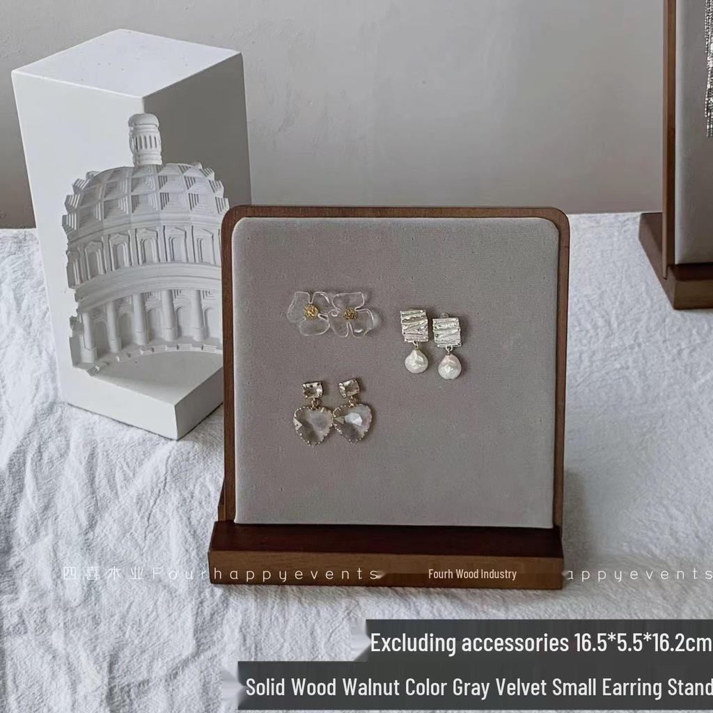 Wooden Necklace Display Stand for Jewelry Photography