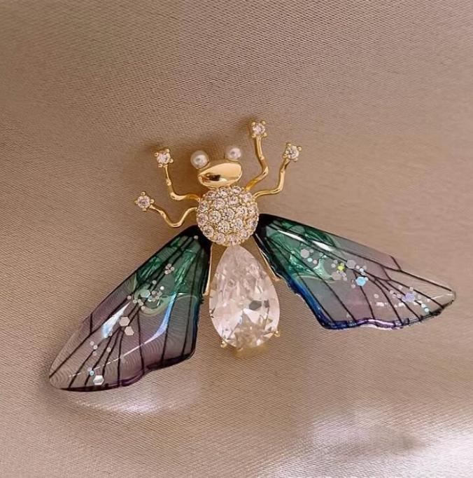 Women Fashion Panda Pins Elegant Exquisite Bird Multifunctional Flower Brooch Best Party Gift Butterfly Jewelry