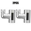 Stainless Steel Faucet Extender 360 °Swivel Water Tap Nozzle Faucet Sprayer Universal Bathroom Mixer Aerator 4 Spray Modes