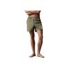 Calvin Klein Monogram Series Drawstring Pocket Hem Letter Casual Swim Shorts Men Swim Shorts Dark-Olive KM0KM01003-LDY