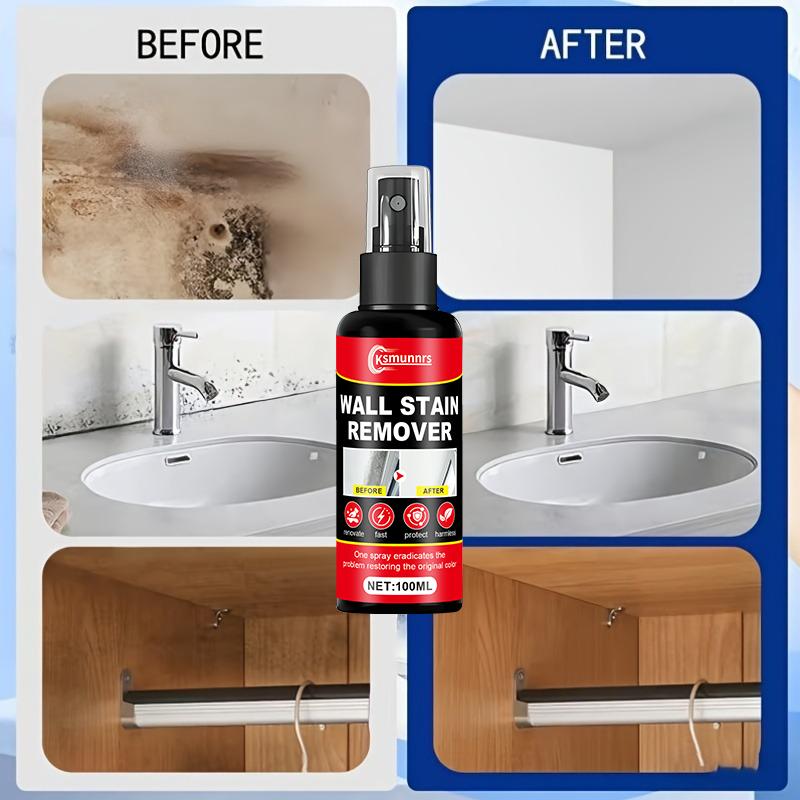 Long-Lasting Wall Renovator | Removes Stains and Black Spots, Refreshes Surfaces.Suitable for Walls, Bathrooms and Sinks.Liquid,
