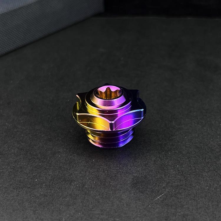 Titanium Alloy Oil Cap for Ducati, Suzuki, Yamaha, Kawasaki (TC4)