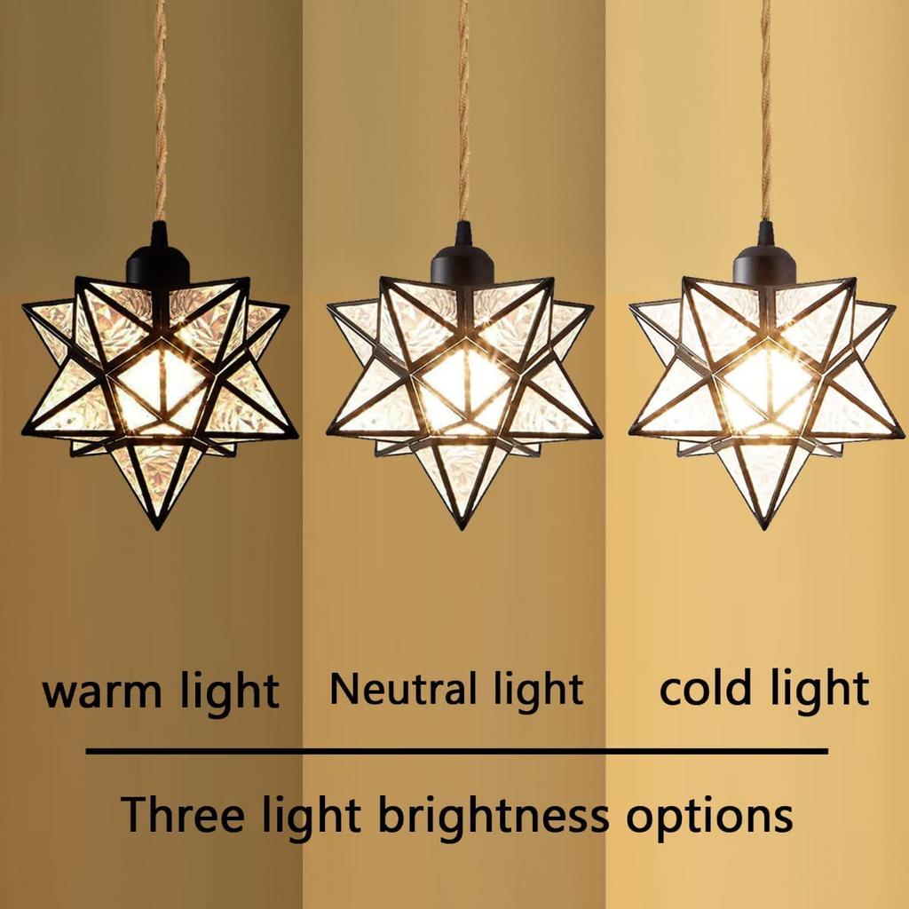 Stylish Pendant Light Etoile Pendant Light Pendant Tri-To 3 Lights Etoile Pendant Tri-To Compatible with Track Rails A Light with a Modern and Simple