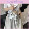 Cute Butterfly Bowknot Mini Backpack With Pu Material For Daily Use