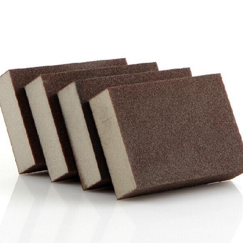 4/6/8Pcs Carborundum Removing Rust Cleaning Brush Descaling Clean Rub for Cooktop Pot Kitchen Sponge