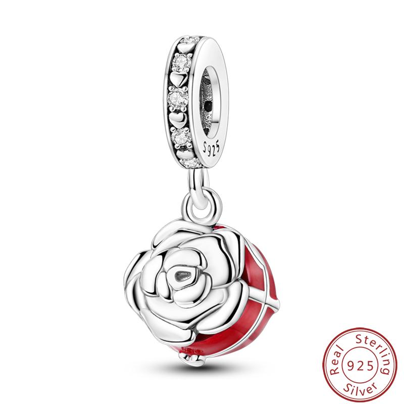 Red Copper Pomegranate Lipstick Apple Ladybug Playing Cards Charms Beads 3Mm Diy Fine Jewelry