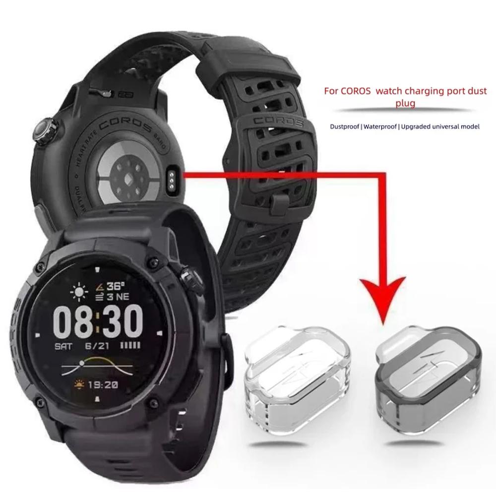 10pcs/lot Dust plug For COROS PACE 4 3 2 pro Silicone Charger Plug Protective for COROS APEX 4 42MM APEX 2 Pro VERTIX Case Cover