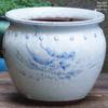 Handmade Retro Ceramic Succulent Planter with Large Caliber