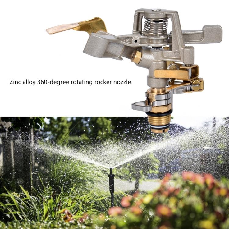 Sprinkler for Lawns Water Sprinkler for Lawns Hose Sprinkler Metal Pulsating Sprinklers Heavy Duty Adjustable