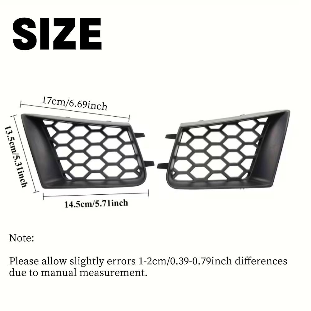 6L0853676 6L0853677 Front Grille Replacement for SEAT Ibiza-Typ 6L 2002-2009 for SEAT Cordoba-Typ 6L 2002-2009