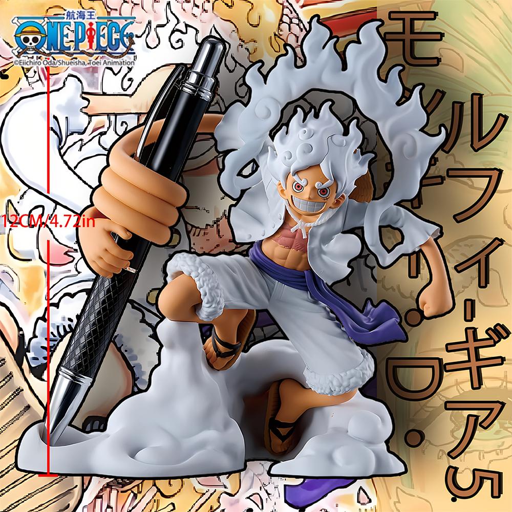 

1pc Official One Piece Nika Luffy Desk Pen Holder Figure Ornament Best Present designed for Easter/Valentine s Day Must-have designed for Anime Fans