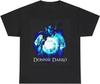 Donnie Darko Tshirt Vintage Movie Poster Retro Unisex Heavy Cotton Tee Rare Black