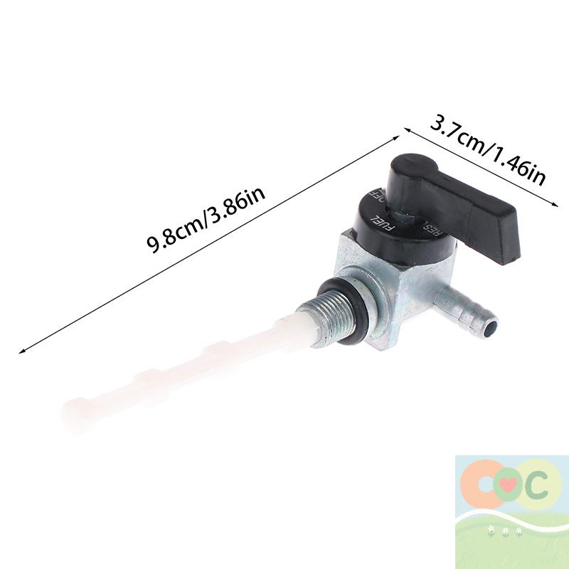 Universal Motorcycly Buggy Vehicle Accessories Fuel Valve Petcock Shut Off Tank Switch For MBK 51 Quad Mx Dirt Pit Zinc