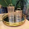 Gold-plated Food Storage Jar with Lid Airtight Container Decorative Jar Sealed Jar  Food Storage