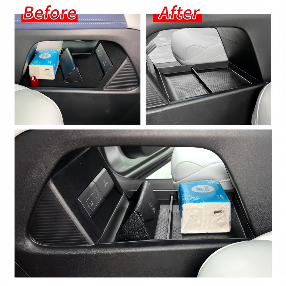 For Xpeng G6 Center Console Organizer Armrest Storage Box Lower storage box Interior G6 Stowing Tidying Accessories