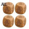 Book Club Reading Incentive Wooden Decision Dice, 6-Sided Wood Engraved Quotes Prompt, Natural Bookish Daily Habit Tool Charm, Fun Companion