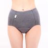 Natural Moon Organic Cotton Absorbent Made in Absorbent Sanitary Panties Charcoal Panties, Japan, Women's (Sizes L-LL, Gray)