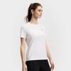FILA Fitness Series Round Neck Pullover Comfortable Short Sleeve T-Shirt Women Tops Jade-White A11W531102F-WT