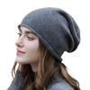 Women's Korean Style Versatile Wool Knit Hat - Slimming, Warm, Stacked Design for Spring and Autumn