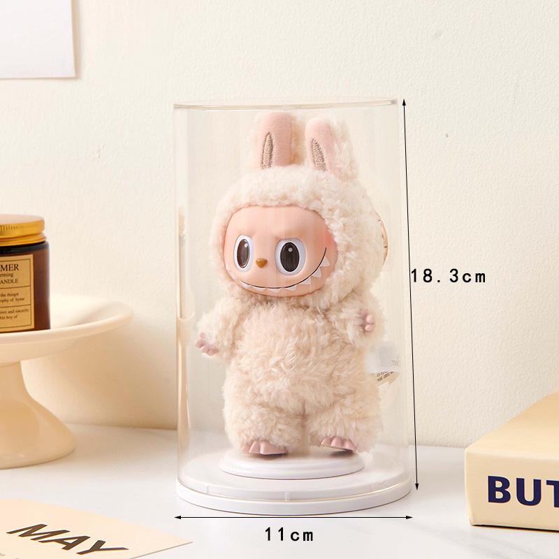 

Прозрачная вращающаяся подставка для демонстрации плюшевых игрушек, тряпичных кукол и экшн-фигурок