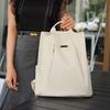Retro Anti-Theft Backpack Soft Leather Women's Commuter Lightweight Travel Schoolbag