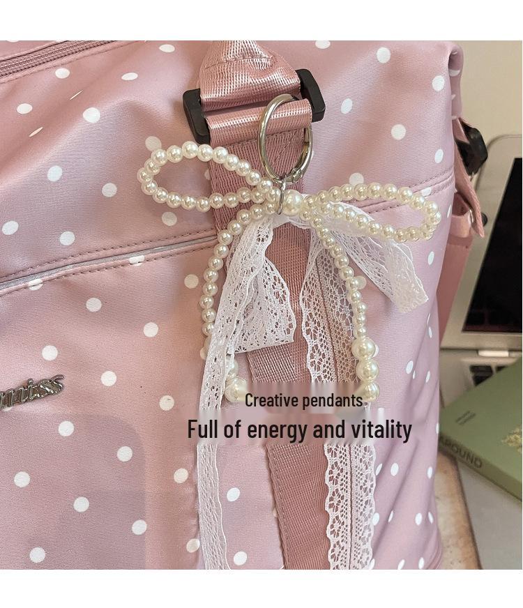 Women's Portable Travel Bag: Lightweight, Large Capacity, Ideal for Short Trips and as Carry-On Luggage.