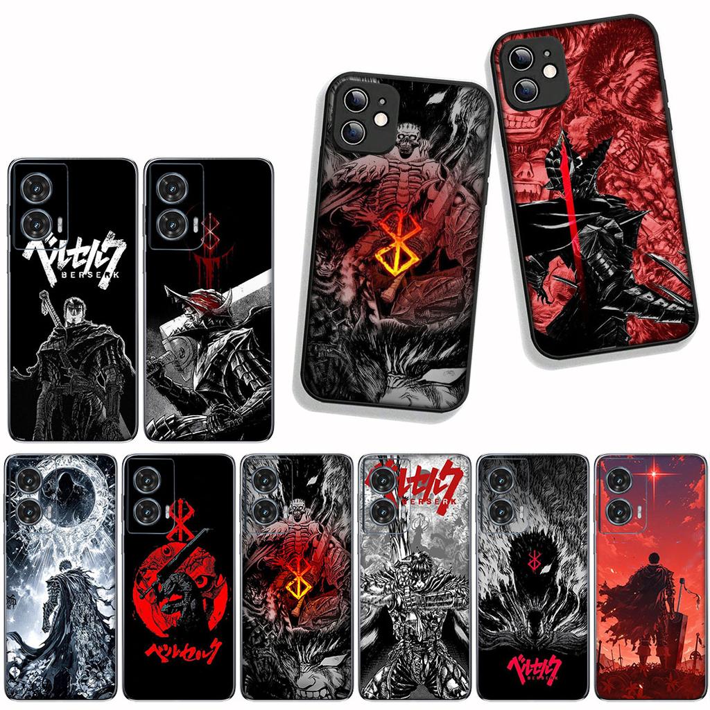 Für Samsung Galaxy A55 A54 A25 A36 A17 A26 A35 A33 A34 A14 A37 S8 S9 S20 S21 FE S10 Plus Handyhülle Berserk Wallpaper Guts