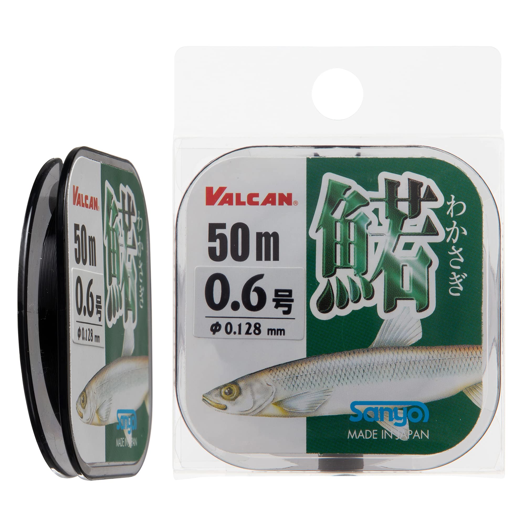

Sanyo Nylon Нейлоновая леска Vulcan Smelt 50м Черный Нет. 0,4