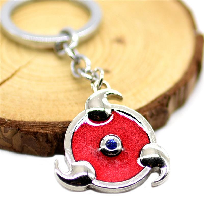 Anime Naruto Mask Keychain Uchiha Itachi Uzumaki Naruto Alloy Car Keychain Bag Pendant Key Ring Boys Girls Cosplay Accessories