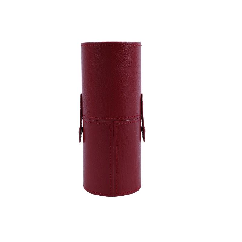 Portable Dustproof Makeup Brush and Pencil Storage Tube with Cover