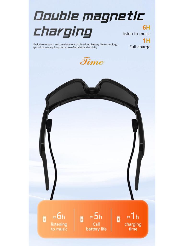 QY-pro01 Bluetooth Cycling Glasses: Outdoor Sports, UV Protection, Music & Calls