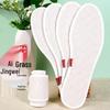Breathable Linen Insoles for Men & Women - Sweat-Absorbing, Soft, Comfortable Canvas Sole