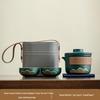 Xunyi Portable Ceramic Quick Teacup Set