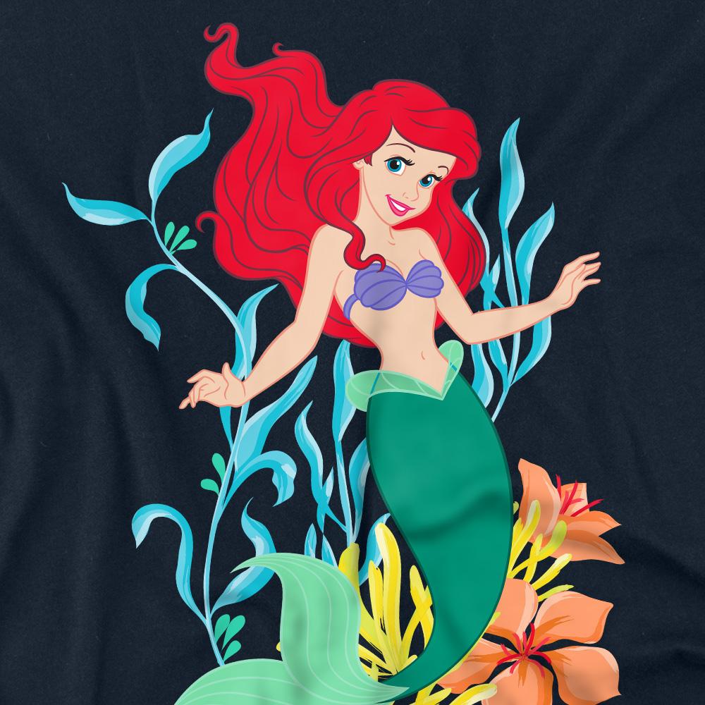 The Little Mermaid Unisexové tričko pro dospělé s motivem mořské řasy Ariel